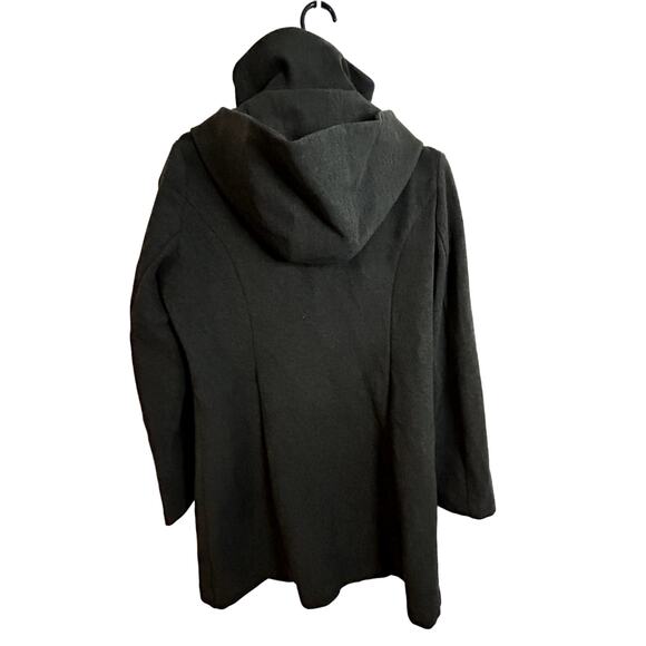 Betabrand by Melissa Fleis All-Day Mock Neck Hooded Stretch Coat Size Medium - Picture 4 of 11